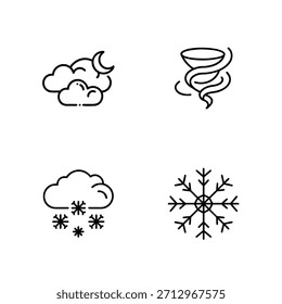 Time Cloud Natural Icon Set Bundle, Medical Natural Cloud Time Icon Pack, Minimal Time Cloud Medical Symbol Bundle, Natural Cloud Weather Medical Icon Collection