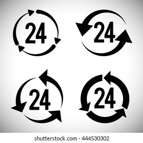 Time concept with icon design, vector illustration 10 eps graphic.