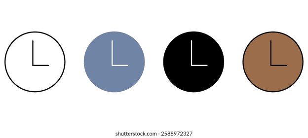 time concept line icon. Simple element illustration. time concept outline symbol design.