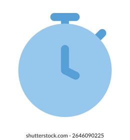 time and date flat icon editable vektor