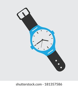 time design over gray background, vector illustration