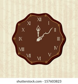 time design  over lineal  background vector illustration