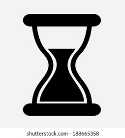 Time design over white background, vector illustration