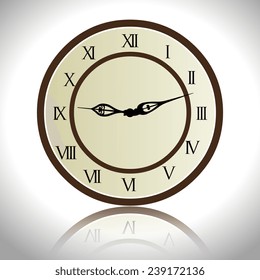 Time design over white background, vector illustration.