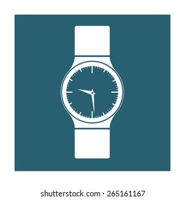 Time design over white background, vector illustration