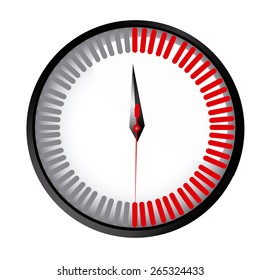Time design over white background, vector illustration
