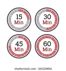 Time design over white background, vector illustration