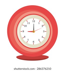 Time design over white background, vector illustration.
