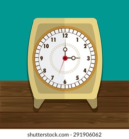 Time digital design, vector illustration eps 10.