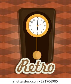 Time digital design, vector illustration eps 10.
