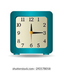 Time digital design, vector illustration eps 10.