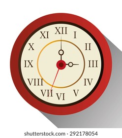 Time digital design, vector illustration eps 10.