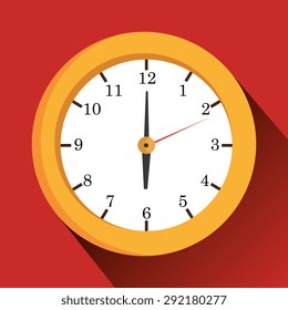 Time digital design, vector illustration eps 10.