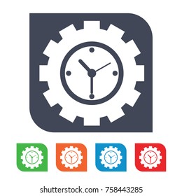 Time efficiency icon