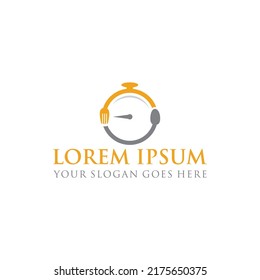 time food logo , restaurant logo