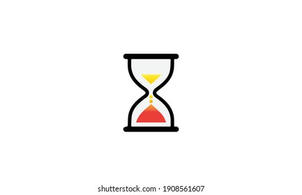 Time Glass Vector, Time Glass Icon