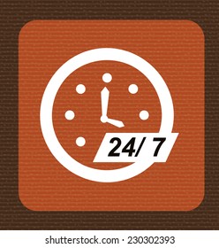 time graphic design , vector illustration
