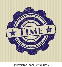 Time grunge seal