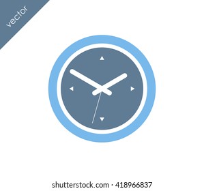 Time icon. clock icon. 