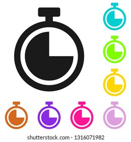 Time icon. Clock icon vector