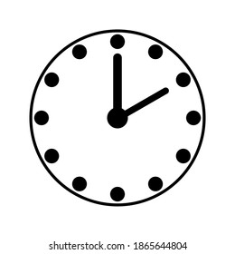 Time icon, Clock icon vector