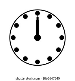 Time icon, Clock icon vector