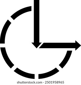 Time icon, Clock icon vector eps10