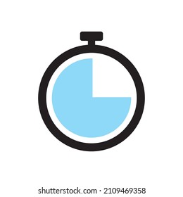 Time icon. Clock icon vector. Time vector icon symbol