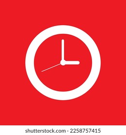 Time icon, common graphic resources, vector illustration.