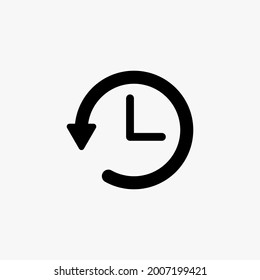 Time icon design, Can also be used for user interface.