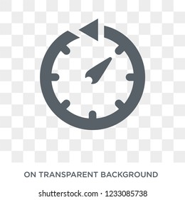 Time icon. Time design concept from Time managemnet collection. Simple element vector illustration on transparent background.