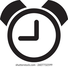 Time icon design. Task time icon in modern outline style design. Vector illustration. Vector illustration.