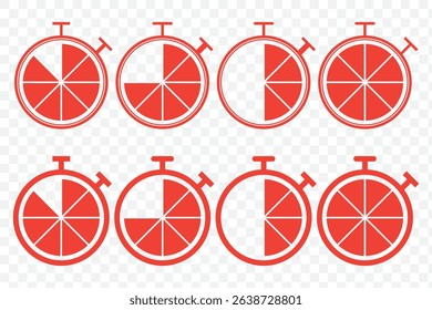 Time icon design.  Task time icon in modern outline style design. Vector illustration. Vector illustration on Transparent Background. EPS 10. - Powered by Shutterstock - Get 15% off with code: PIKWIZARD15
