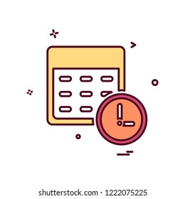 Time icon design vector