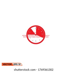 time icon design vector illustration template