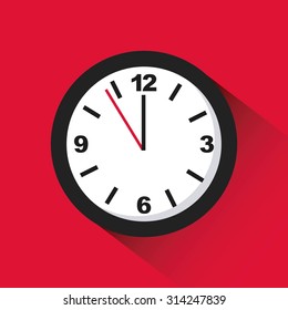 time icon design, vector illustration eps10 graphic 