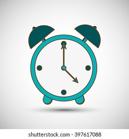 Time icon design, Vector illustration