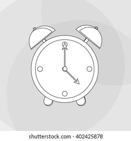 Time icon design, vector illustration