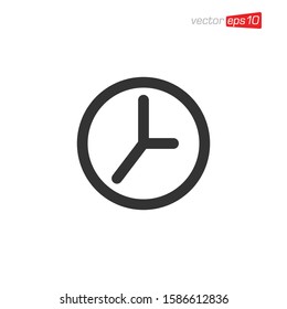 Time Icon Design Vector Template