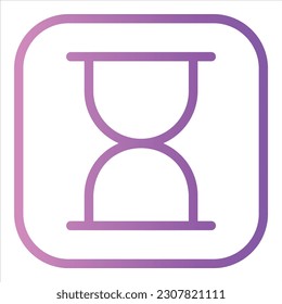 Zeitsymbol mit isolierter Vektorgrafik und transparentem Hintergrund