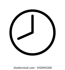 time icon or logo isolated sign symbol vector illustration - high quality black style vector icons
