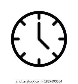 icono de tiempo o logotipo símbolo de signo aislado ilustración vectorial - iconos vectoriales de estilo negro de alta calidad
