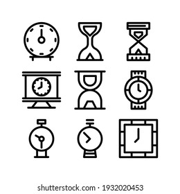 time icon or logo isolated sign symbol vector illustration - Collection of high quality black style vector icons
