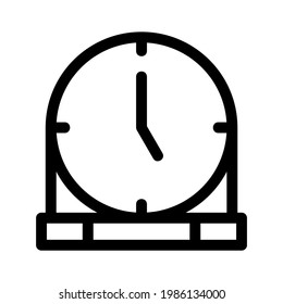 time icon or logo isolated sign symbol vector illustration - high quality black style vector icons
