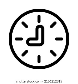 time icon or logo isolated sign symbol vector illustration - high quality black style vector icons
