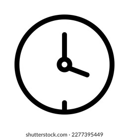 icono de tiempo o logotipo símbolo de signo aislado ilustración vectorial - iconos vectoriales de estilo negro de alta calidad
