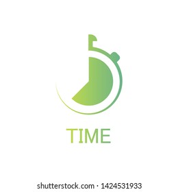 Time icon, logo vector design