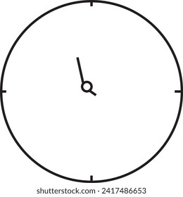icono de tiempo en fondo blanco