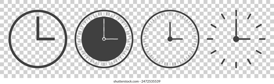 icono de tiempo sobre fondo blanco
