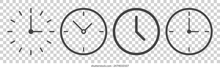 icono de tiempo sobre fondo blanco